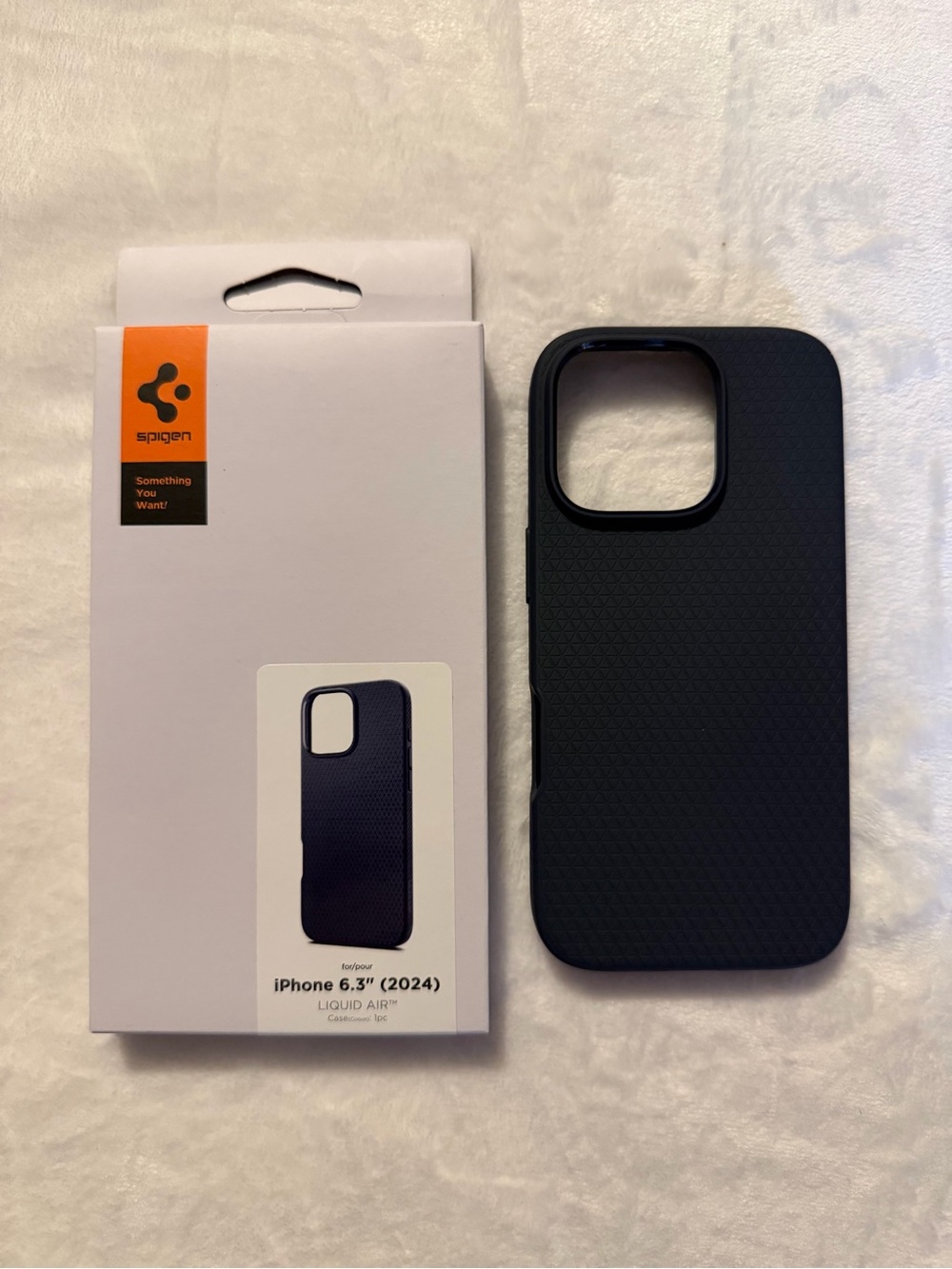 Spigen Liquid Air Case for iPhone 16 Pro 6.3" Navy Blue